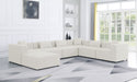 Cube - Linen 7 Piece Modular Sectional - Simple Home Plus
