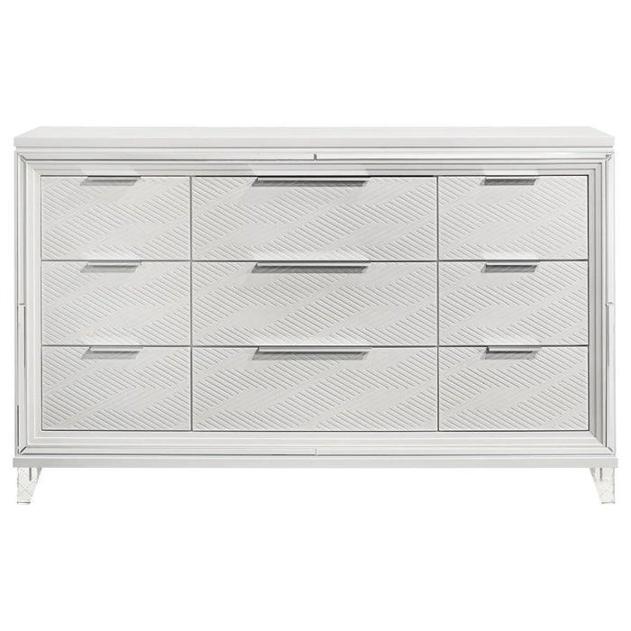 Marmore - 9-Drawer Dresser - Simple Home Plus