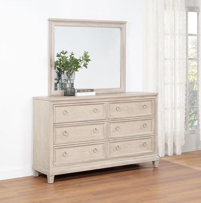 Pembroke - 6-Drawer Bedroom Dresser Cabinet - Simple Home Plus