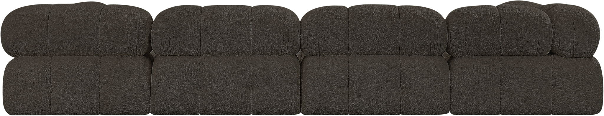Ames - 6 Piece Fabric Modular U-Shaped Sectional - Simple Home Plus