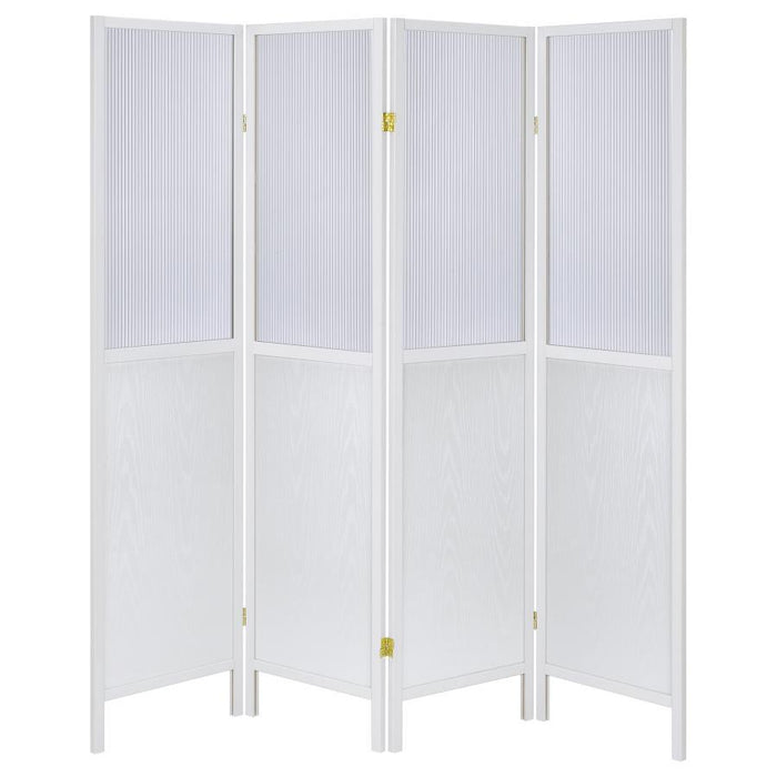 Mattison - 4-Panel Room Divider Folding Shoji Screen - Simple Home Plus