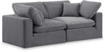 Comfy - Velvet Modular Sofa 2 Seats - Simple Home Plus