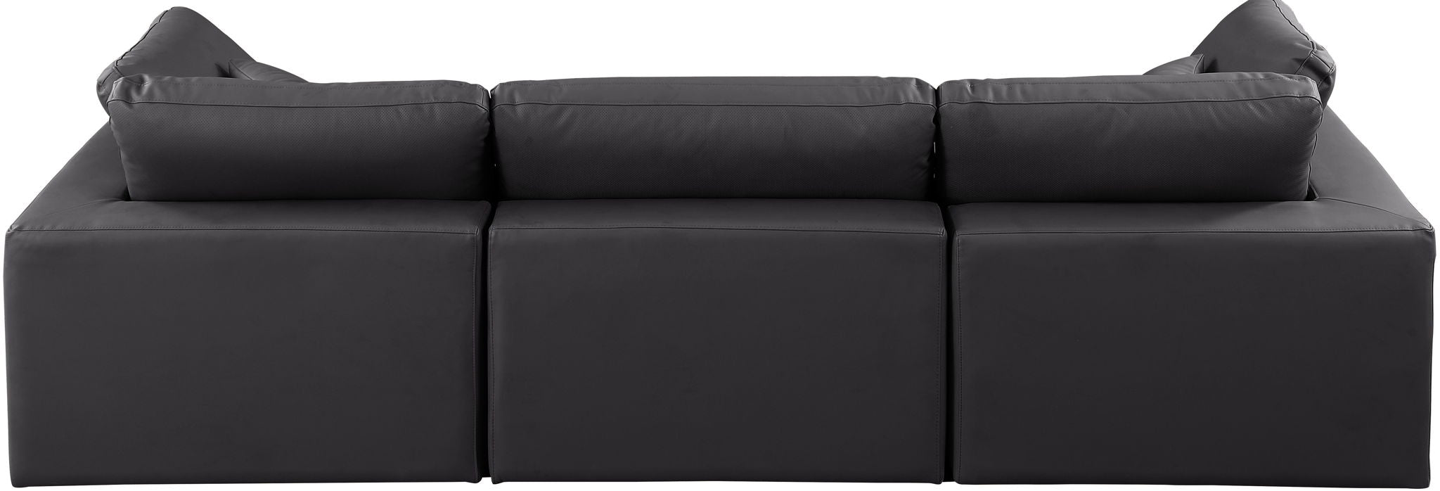 Comfy - Faux Leather Modular Sofa 3 Seats - Simple Home Plus