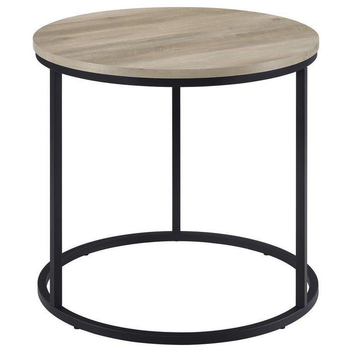 Lainey - Round Faux Marble Side End Table - Simple Home Plus