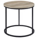 Lainey - Round Faux Marble Side End Table - Simple Home Plus