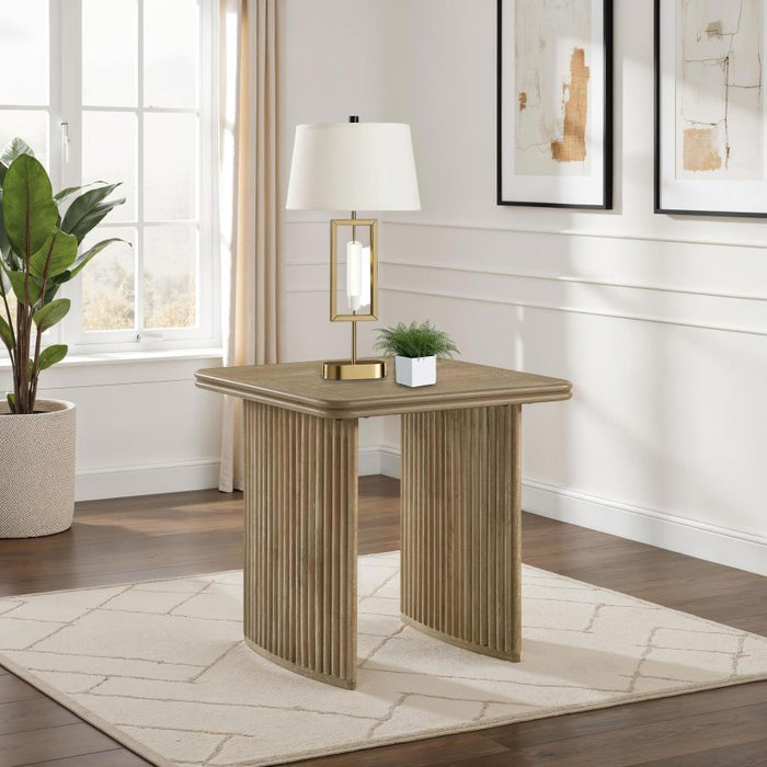 Adina - Rectangular Wood Table - Simple Home Plus
