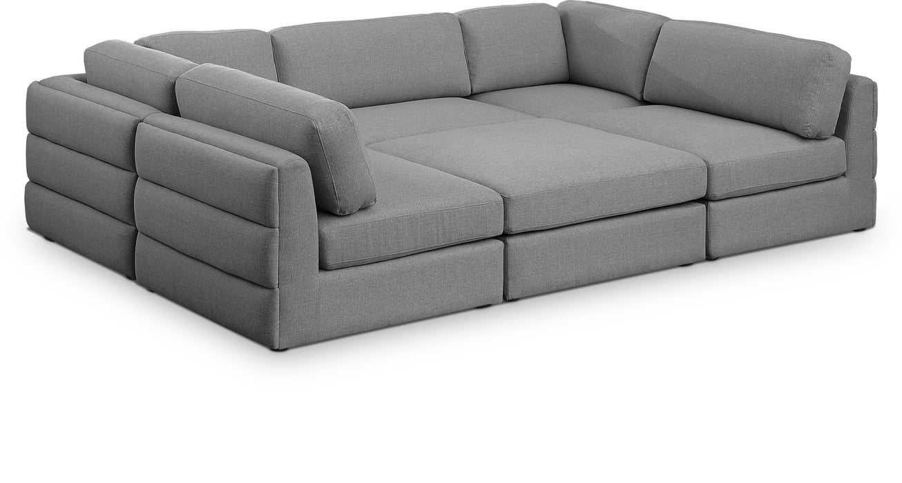 Beckham - 6 Piece Modular Sectional - Simple Home Plus