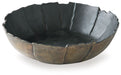 Aidman - Bowl - Black / Antique Gold Finish - Simple Home Plus