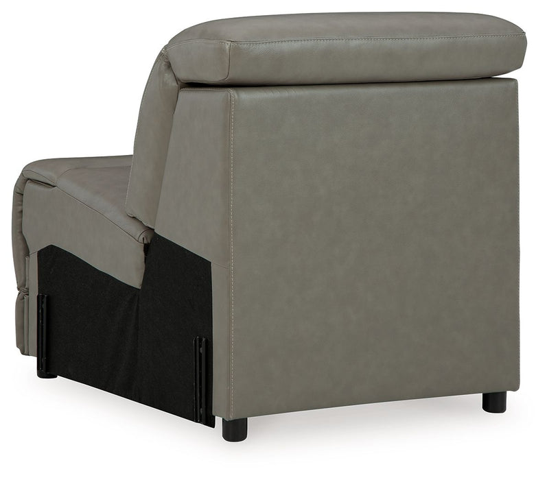 Correze - Armless Chair - Gray - Simple Home Plus