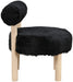 Ambre - Shearling Fabric Accent Chair - Simple Home Plus