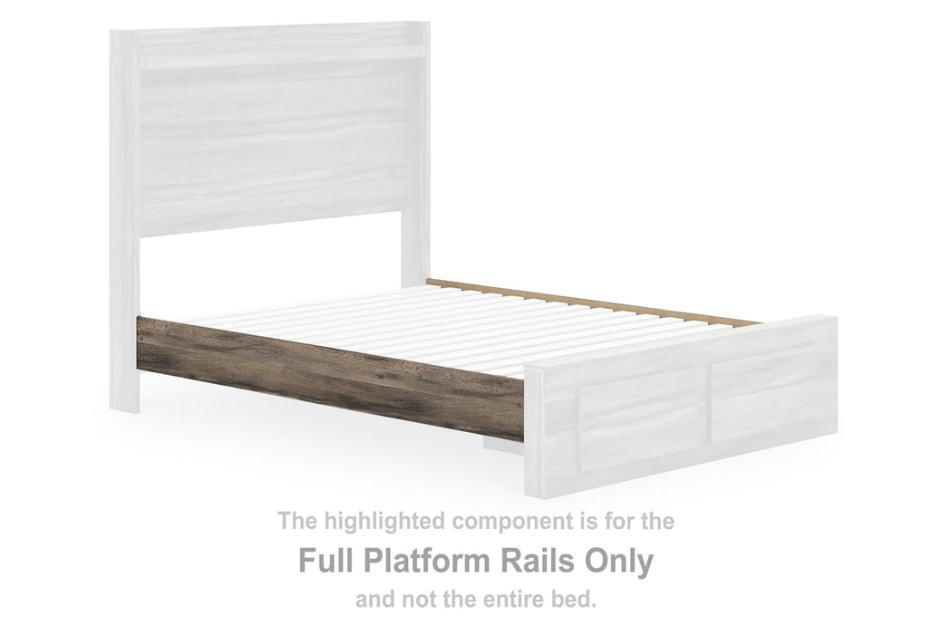 Elbrim - Full Platform Rails - Brown - Simple Home Plus