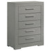 Ives - 5-Drawer Bedroom Chest - Simple Home Plus