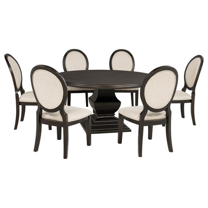 Twyla - Round Wood Dining Room Table Set - Simple Home Plus