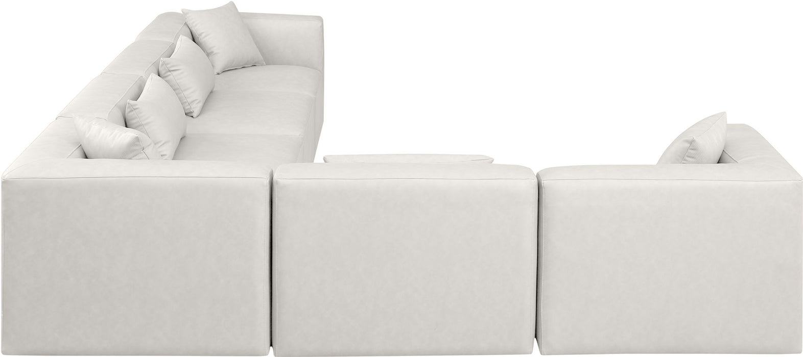 Cube - 6 Piece Modular Corner Sectional - Simple Home Plus