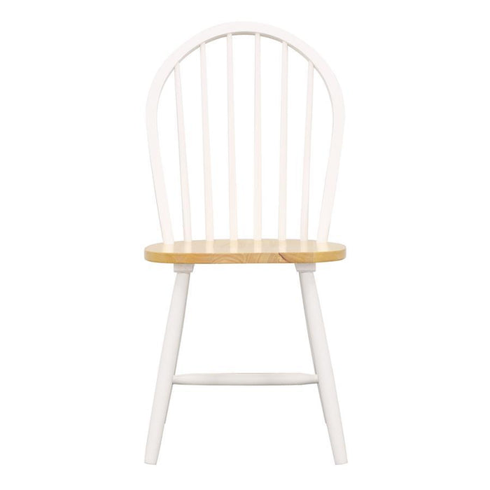 Cinder - Wood Dining Side Chair (Set of 4) - White - Simple Home Plus