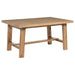 Middleton - Extension Leaf Dining Table - Natural Brown - Simple Home Plus