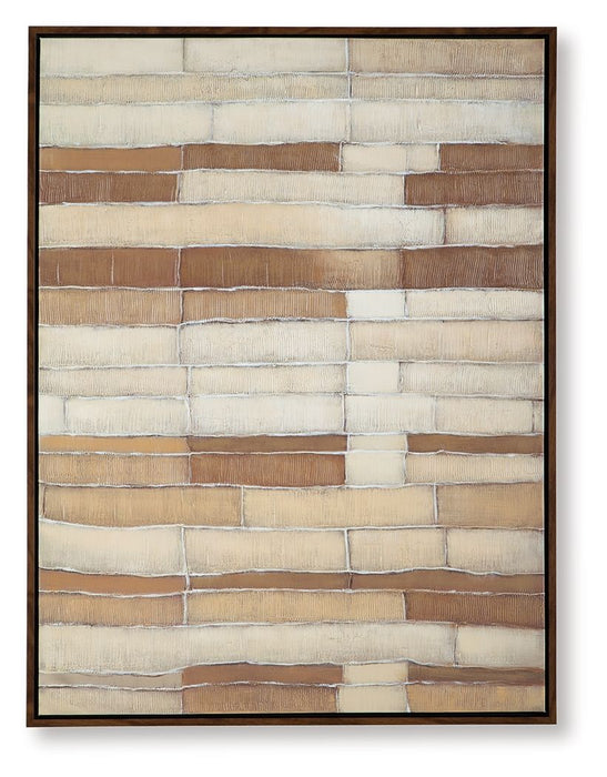 Kalanmore - Brown / Tan / White - Wall Art - Simple Home Plus