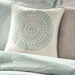 Baxter - Queen Piece Comforter (Set of 7) - Blue - Simple Home Plus
