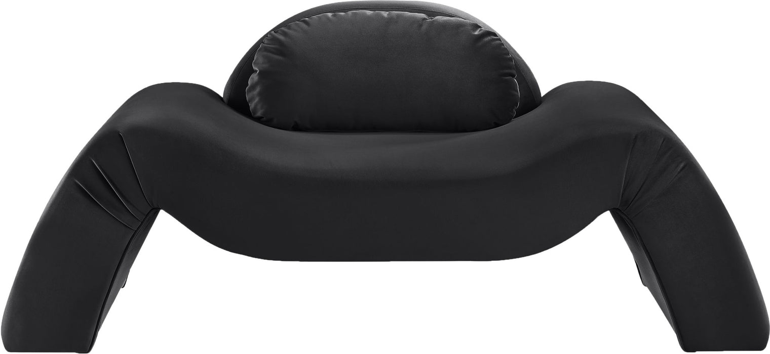 Austin - Velvet Accent Chair - Simple Home Plus