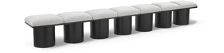 Pavilion - 7 Piece Modular Bench With Black Base - Simple Home Plus