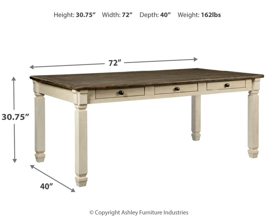 Bolanburg - Beige - Rectangular Dining Room Table - Simple Home Plus