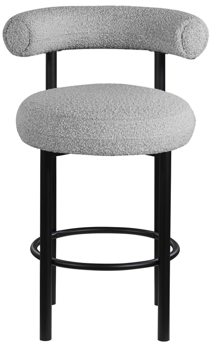 Bordeaux - Stool With Black Legs (Set of 2) - Simple Home Plus