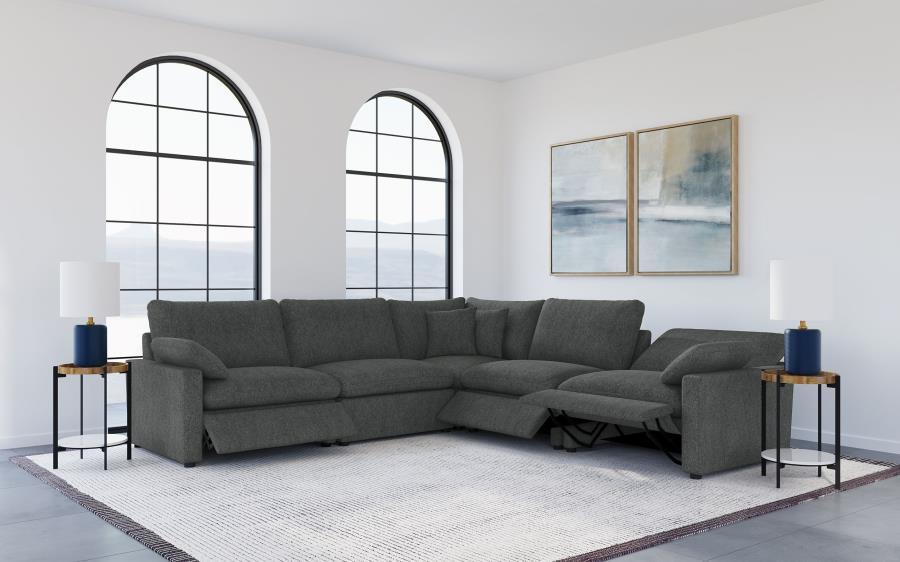 Collins - Modular Power Reclining Sectional Sofa - Simple Home Plus