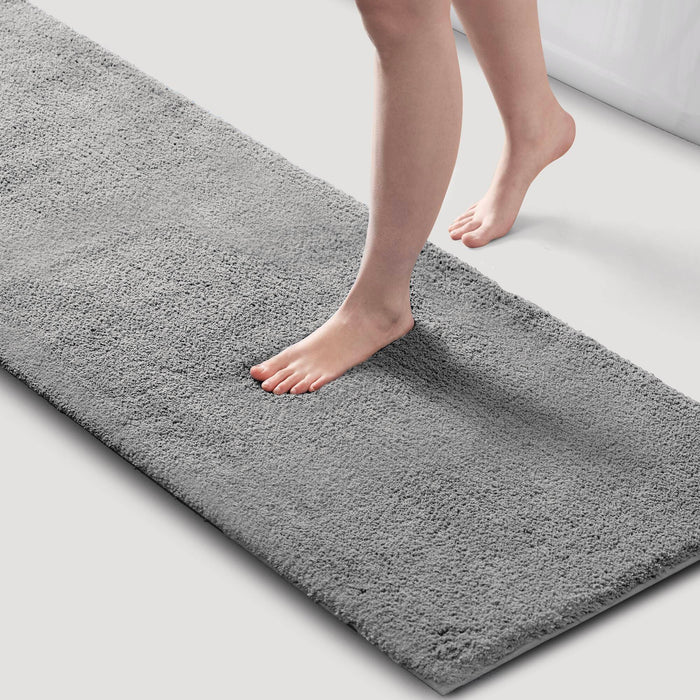 Marshmallow - 20" x 30" Bath Rug - Gray - Simple Home Plus