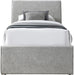 Myles - Chenille Twin Trundle Bed - Simple Home Plus