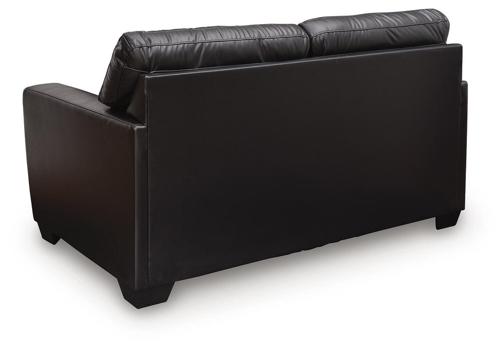 Glennbre - Loveseat - Midnight - Simple Home Plus
