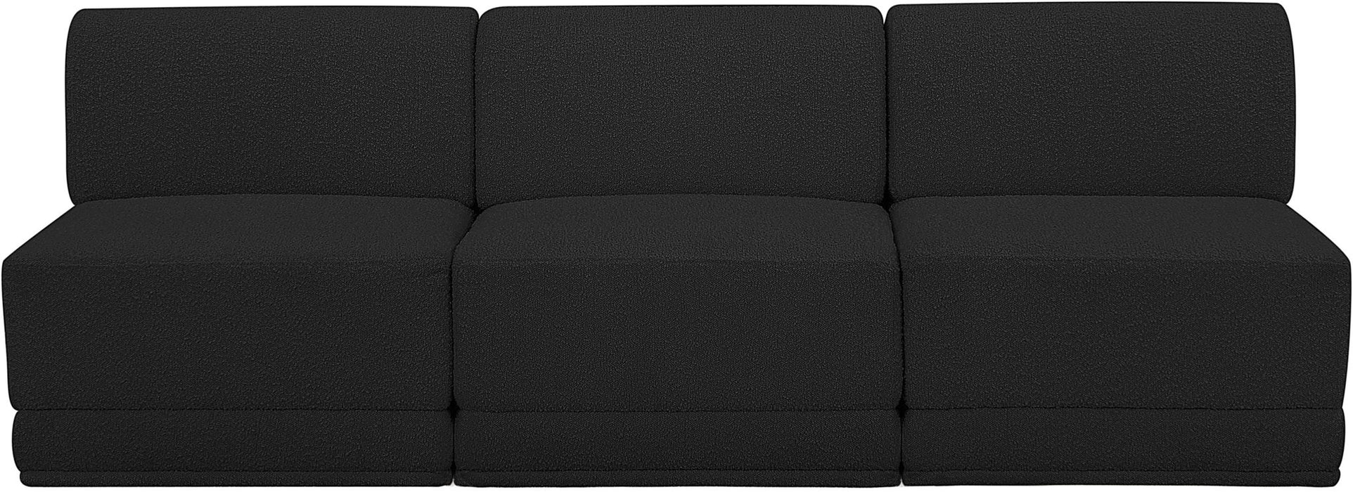 Ollie - 3 Seat Armless Modular Sofa - Simple Home Plus