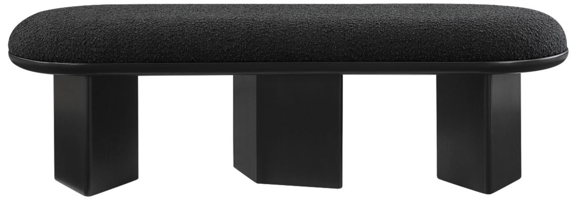 Wilshire - Bench With Black Base - Simple Home Plus