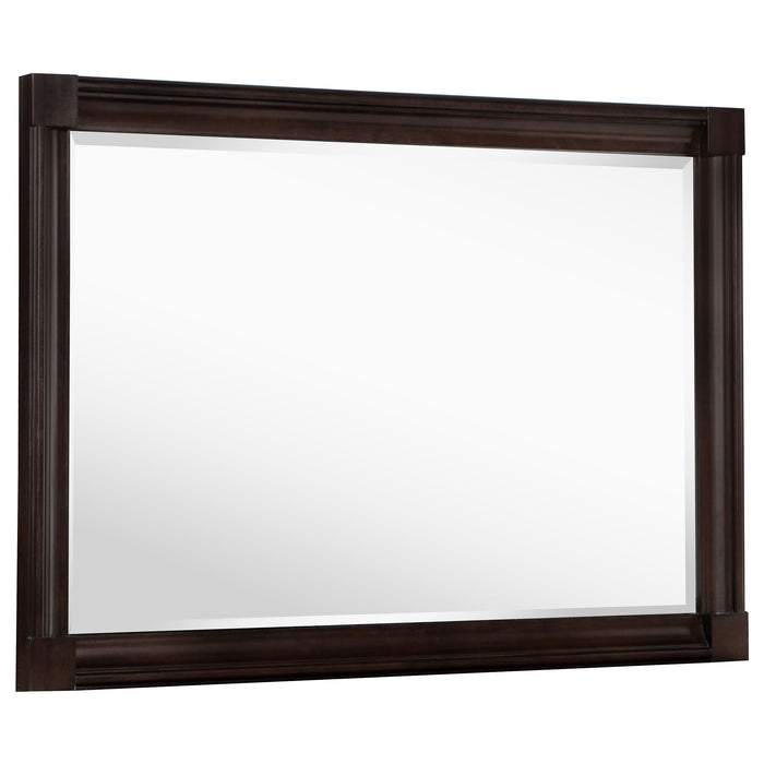 Andover - Dresser Mirror - Dark Oak - Simple Home Plus