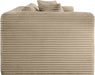 Shaggy - Fabric 2 Seat Modular Sofa - Simple Home Plus