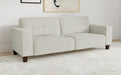Deerhurst - Upholstered Track Arm Tufted Sofa - Greige - Simple Home Plus
