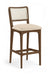 Atrium - Upholstered Bar Stool (Set of 2) - Brushed Brown Frame - Simple Home Plus