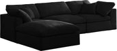 Cozy - 4 Piece Modular Sectional With Chaise - Simple Home Plus