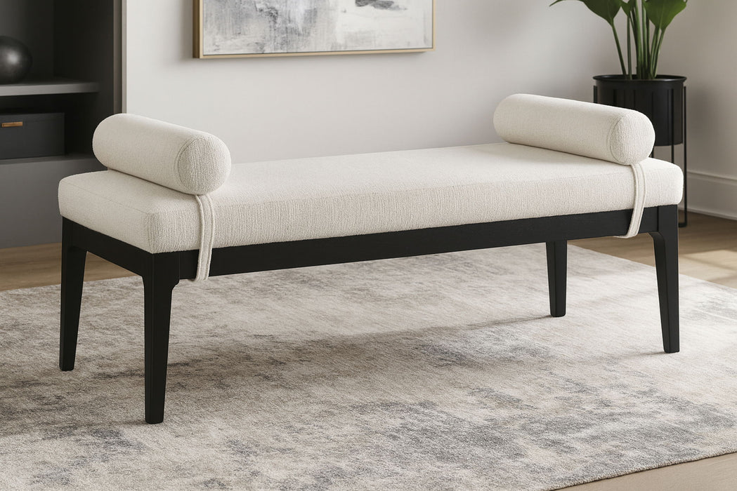 Priscilla - Bench - Black Base - Simple Home Plus