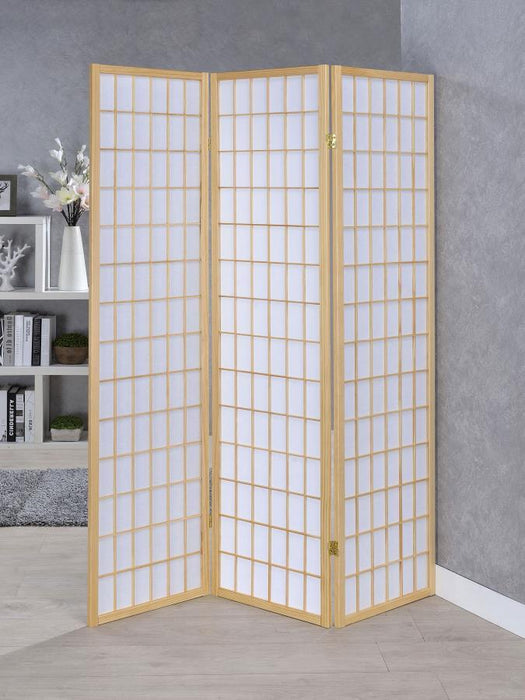 Carrie - 3-Panel Room Divider Folding Shoji Screen - Simple Home Plus