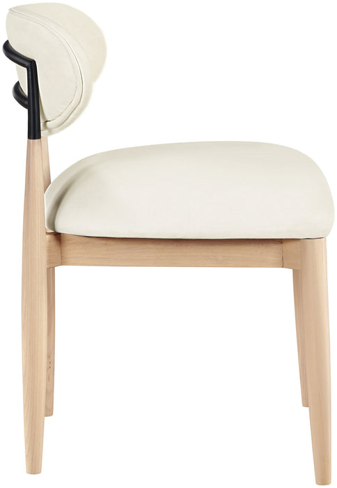 Riccio - Side Chair (Set of 2) - Natural Frame - Simple Home Plus