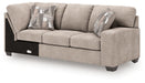 Newellen - RAF Sofa With Corner Wedge - Beige - Simple Home Plus