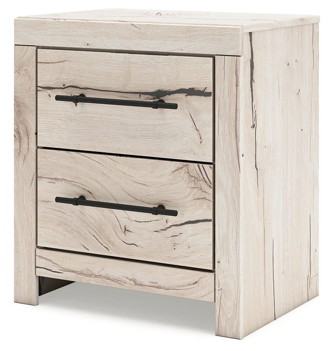 Lawroy - Light Natural - Two Drawer Night Stand - Simple Home Plus