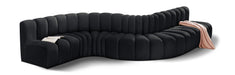 Arc - Velvet 7 Piece Modular Sofa - Simple Home Plus
