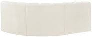 Arc - Velvet 3 Piece Sofa - Simple Home Plus