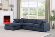 Comfy - 4 Piece Linen Fabric Modular Sectional With Chaise - Simple Home Plus