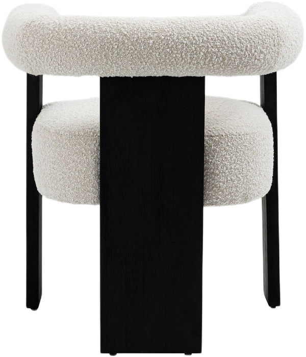 Barrel - Dining Chair - Black Legs - Simple Home Plus