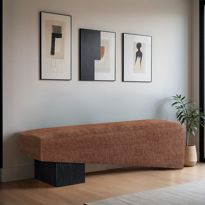 Alora - Bench - Black Base - Simple Home Plus