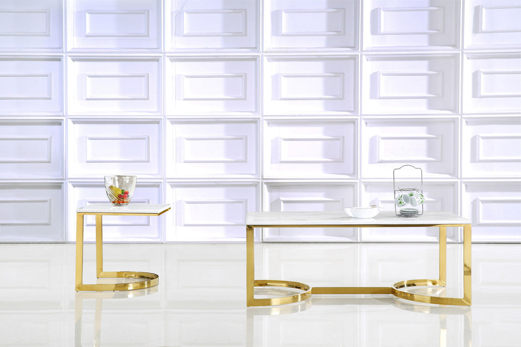 London - Coffee Table - Gold - Simple Home Plus