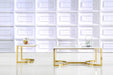 London - Coffee Table - Gold - Simple Home Plus