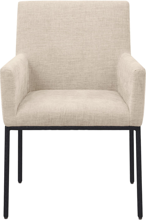 Reeves - Dining Chair With Black Legs (Set of 2) - Simple Home Plus